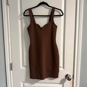 Abercrombie + Fitch Brown Dress